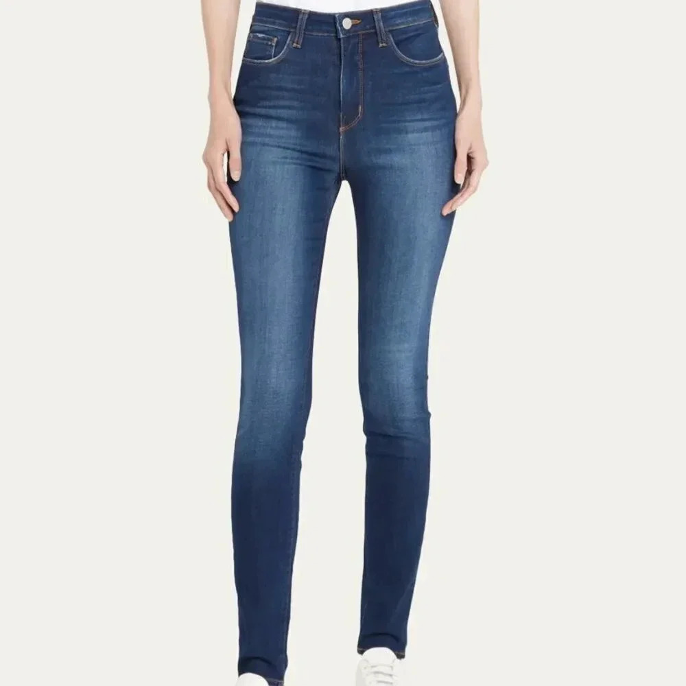 L'Agence Marguerite High Rise Skinny Dark Vintage Size 28
